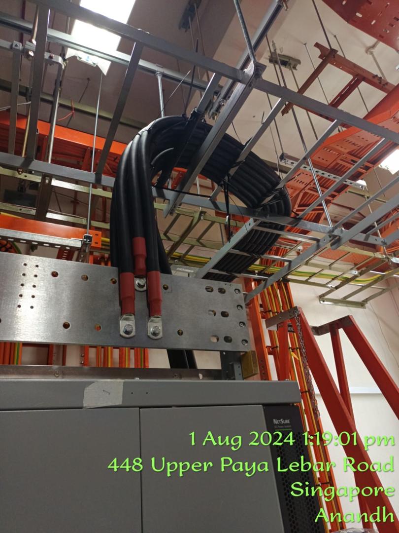 24V Neoprene cabling work